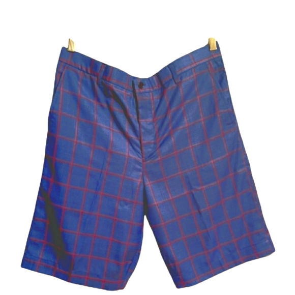 Men Plaid Dress Shorts - Picture 1 of 4